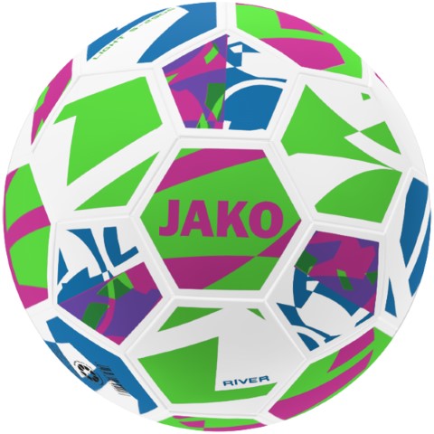 Lightball River zachwyca 32 maszynowo zszytymi panelami, które zapewniają trwałą i solidną konstrukcję.