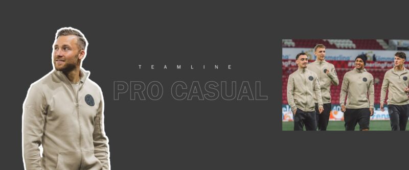 linia odzieży sportowej jako pro casual