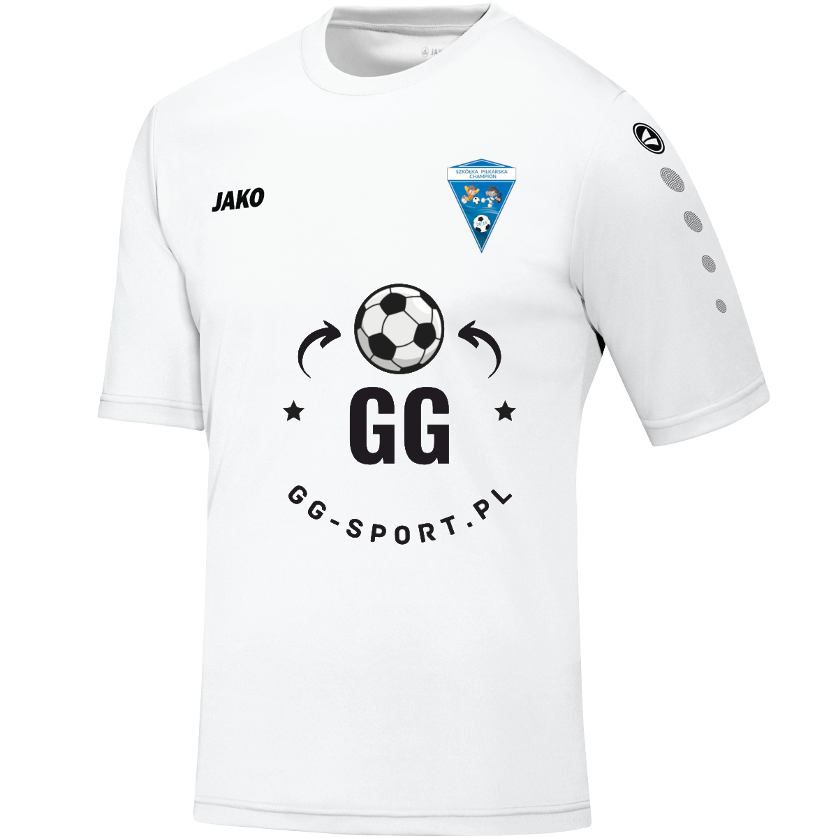 Szkółka Piłkarska CHAMPION Koszulka treningowa biała